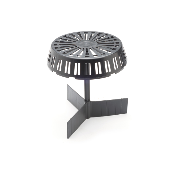 Crapaudine à hélice pour EP verticale